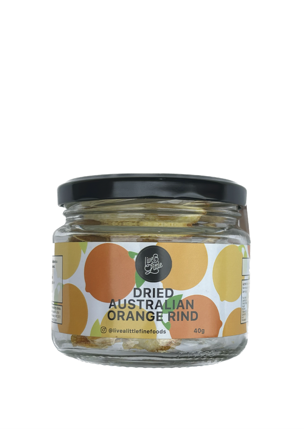 DRIED AUSTRALIAN ORANGE RIND